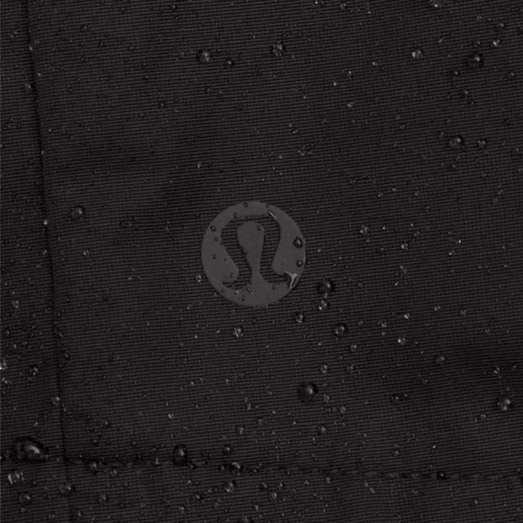 NWT Black Lululemon Water-Resistant Cropped Hooded Jacket - Picture 4 of 12